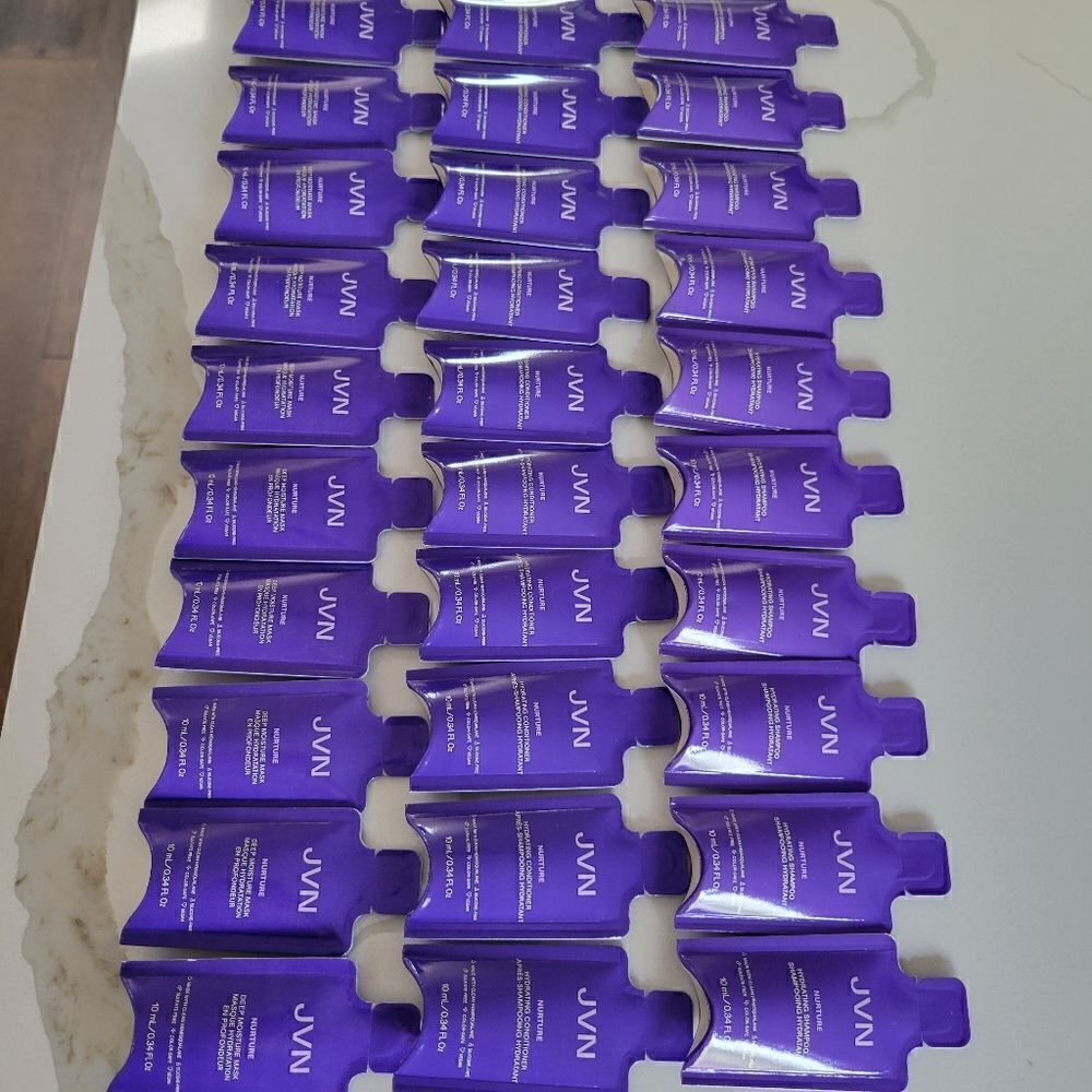 JVN Nurture Hydrating Shampoo Conditioner Mask 30 pieces x 10ml each 300…